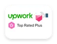 Upwork Top Rated Plus