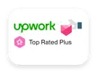 Upwork Top Rated Plus